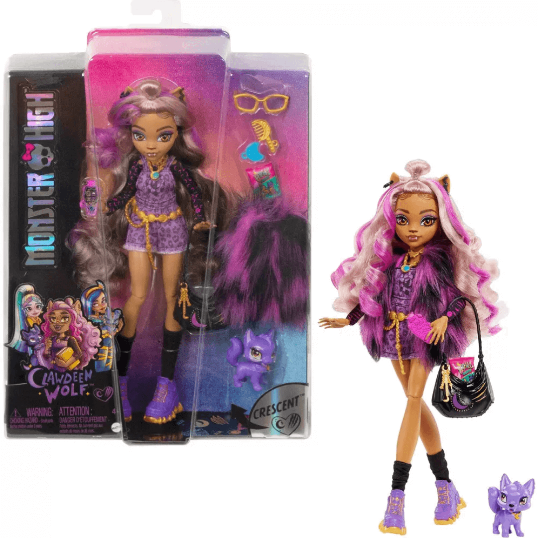 Pick Your Own Monster High Doll, Clawdeen Wolf, Monster High