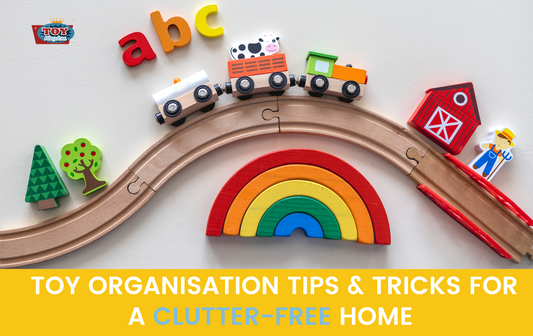 Toy Organisation Tips & Tricks for a Clutter-Free Home (and a Happier Family!) title page