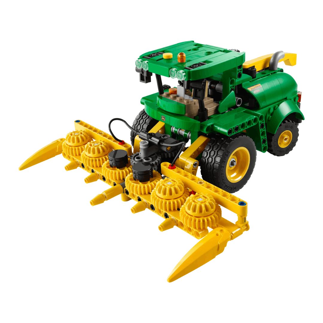 Lego JOhn Deere Harvester green and yellow small build toyworld lismore