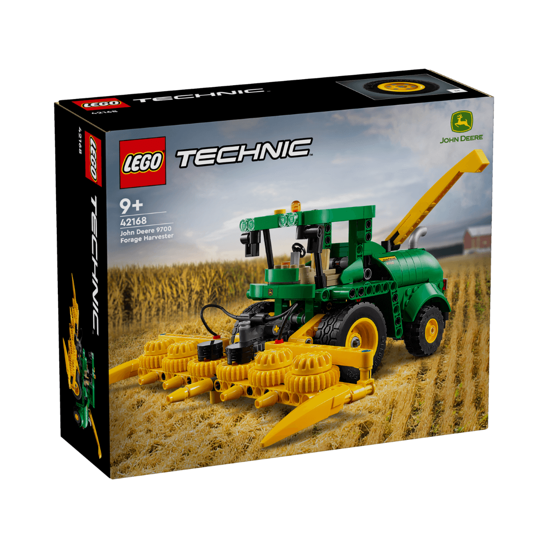 Lego JOhn Deere Harvester green and yellow small build toyworld lismore