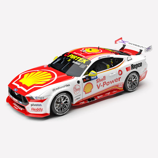 PRE ORDER Authentic - 1:18 Kostecki 2025 Shell V-Power Racing Team No.17 Ford Mustang GT