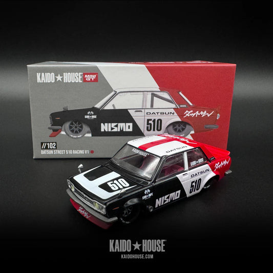 Mini GT - 1:64 Datsun Street 510 Racing Kaido House V1