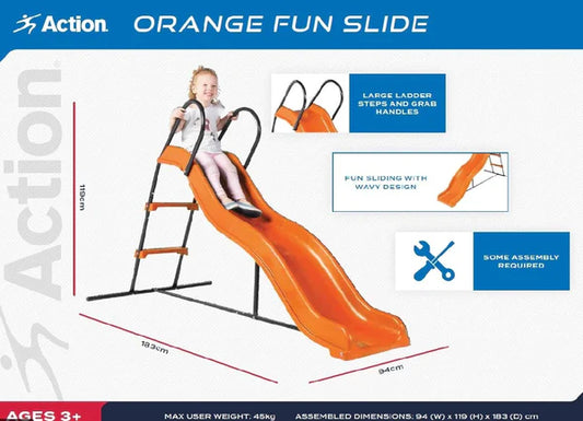 Action 6Ft Wavy Slide