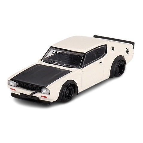 Mini GT 1:64 Nissan Skyline Kenmeri Liberty Walk White