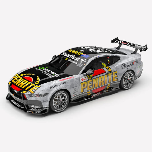 Authentic 1:18 Stanaway 2024 Penrite Racing Ford Mustang Taupo Super 400