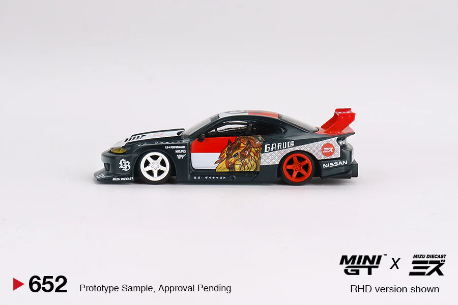 Mini GT - 1:64 Nissan LB Super Silhoutte S15 GARUDA