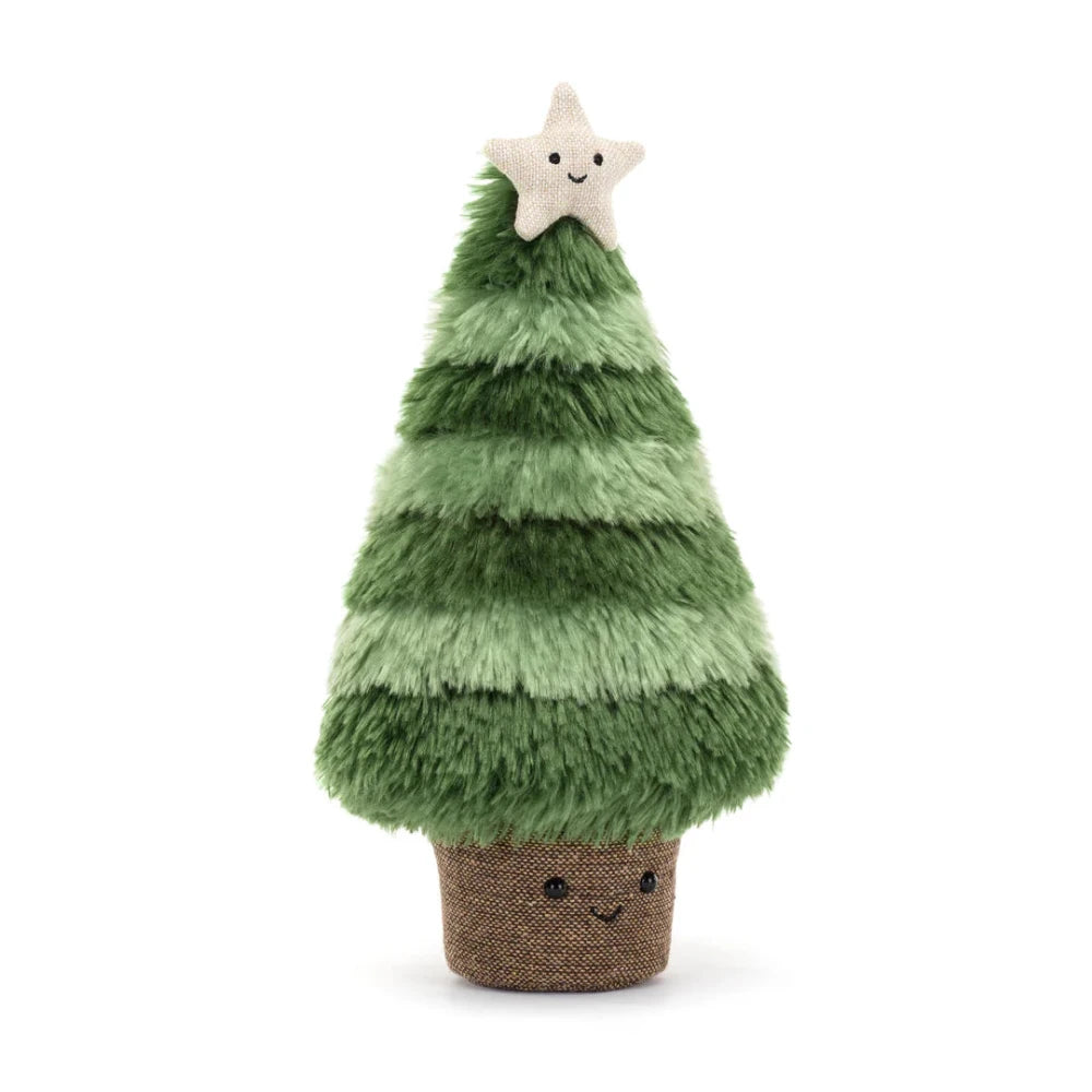 Amuseables Nordic Spruce Christmas Tree Green With White Star