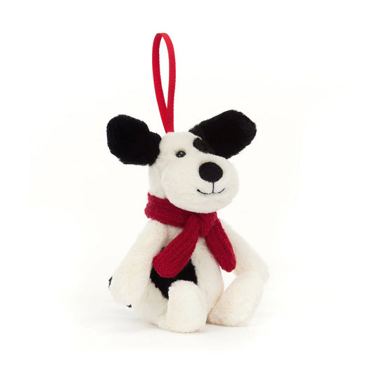 Bashful Puppy Decoration Jellycat White And Black