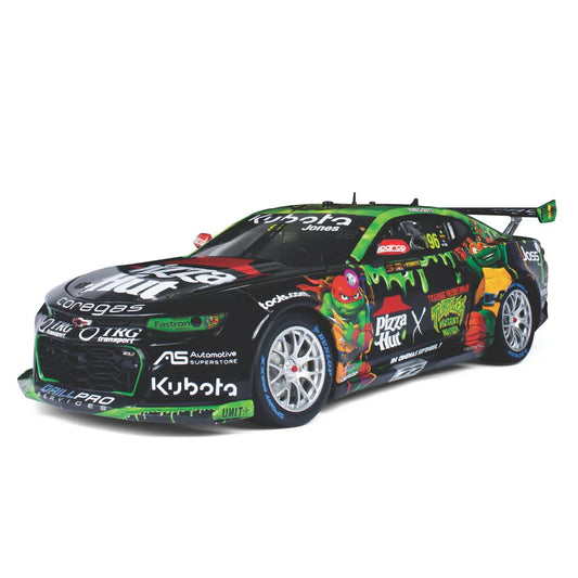 Biante - 1:18 Jones Boys 2023 BJR Pizza Hut Racing 96 Chevrolet Camaro TMNT Livery