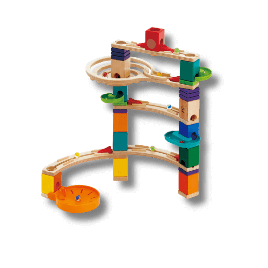 Quadrilla Cliff Hanger Marble Run 44 Piece