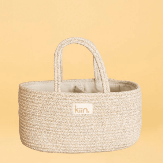 Kiin - Cotton Rope Nappy Caddy Organiser