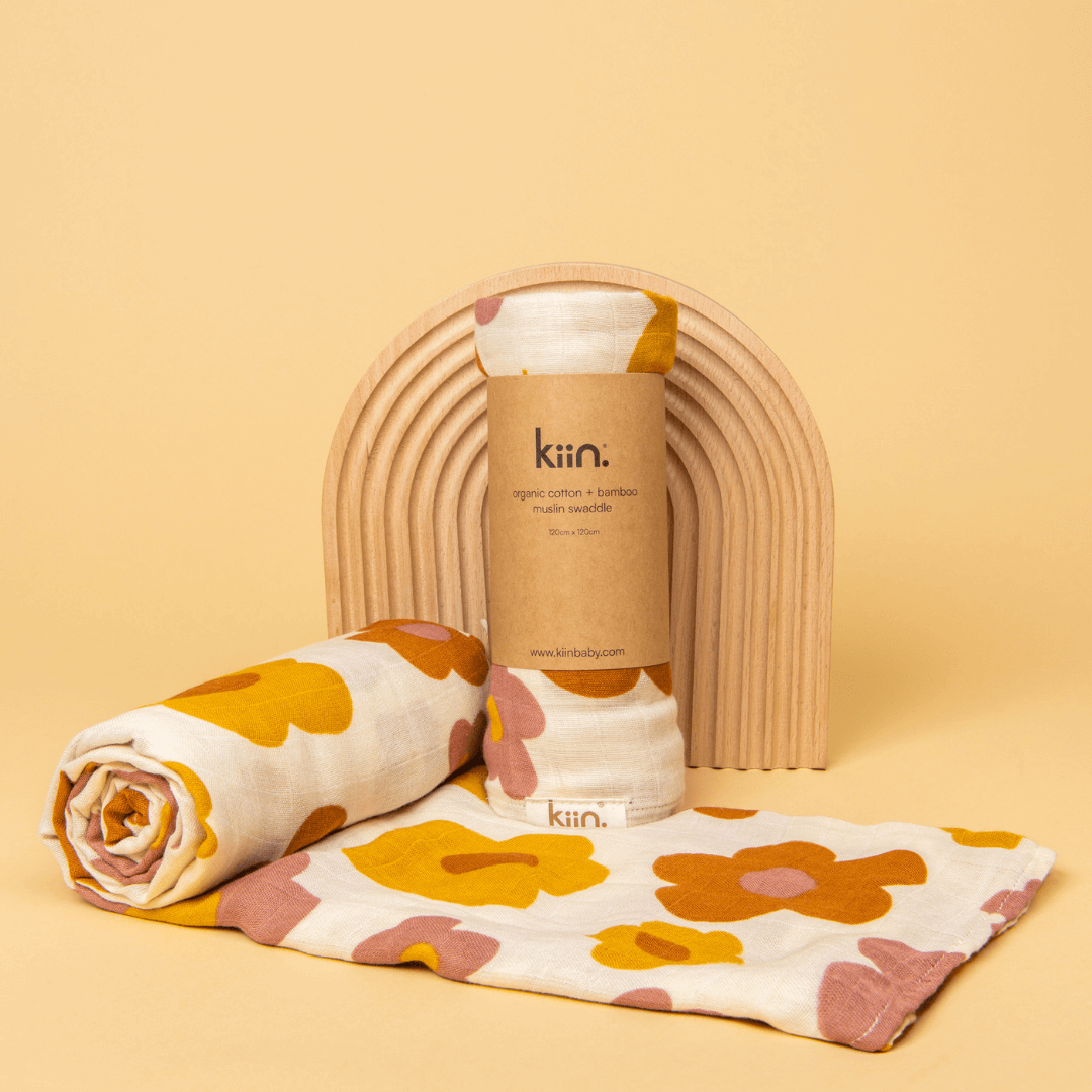 Kiin - Organic Muslin Swaddle - Assorted Patterns