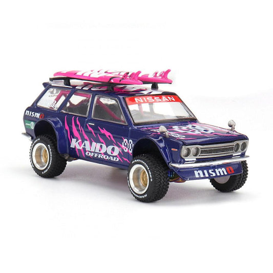 Mini GT - 1:64 Datsun 510 4x4 Wagon Offroad V2 Kaido House Purple Main