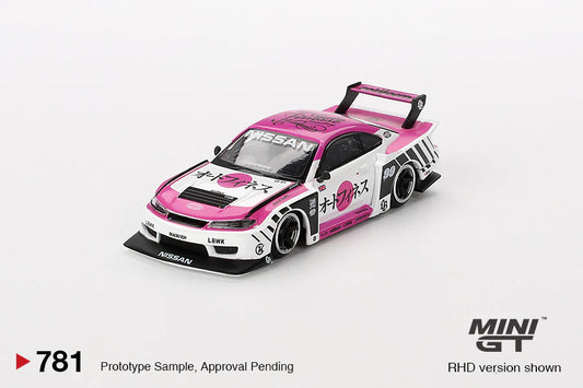 Mini GT - 1:64 Nissan LB-Super Silhouette S15 SILVIA Auto Finesse SEMA 2023