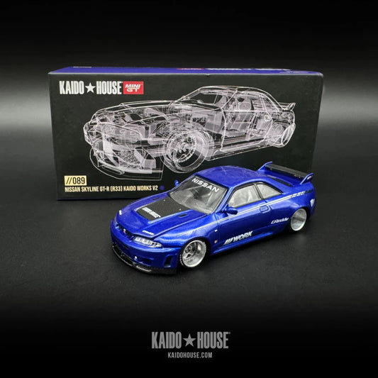 Mini GT - 1:64 Nissan Skyline GT-R R33 Kaido Works V2