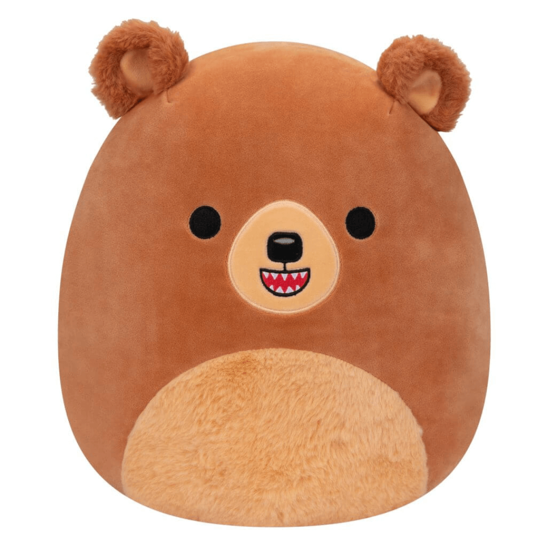 Squishmallows - Stokely The Brown Bear - 12 Inch Wave 16 Assortment B ...