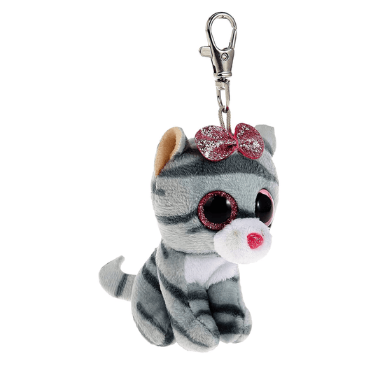 TY Beanie Boos - Clip Ons Kiki Grey Cat