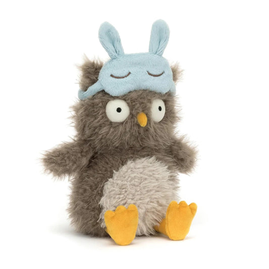 Audrey Hootsoftly Jellycat Grey