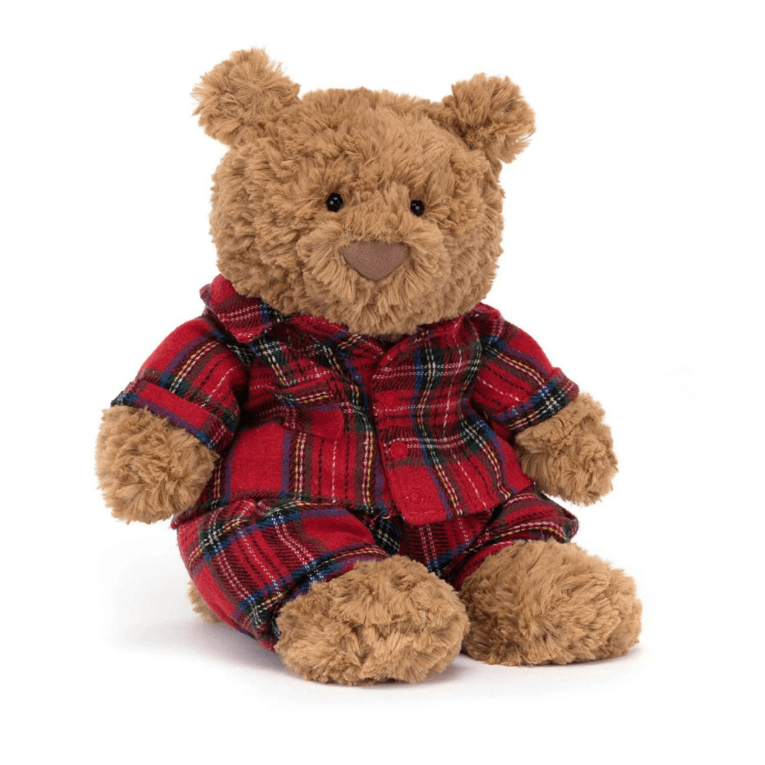 Jellycat bartholomew bear soft toy with pj set