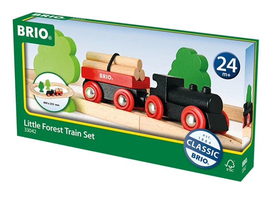 brio little forest train set