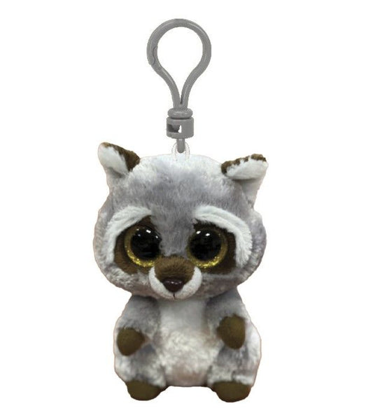 TY Beanie Boos - Oakie Raccoon Gray Clip