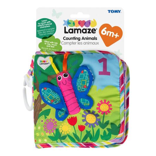 Tomy -Lamaze Counting Animals Soft Book