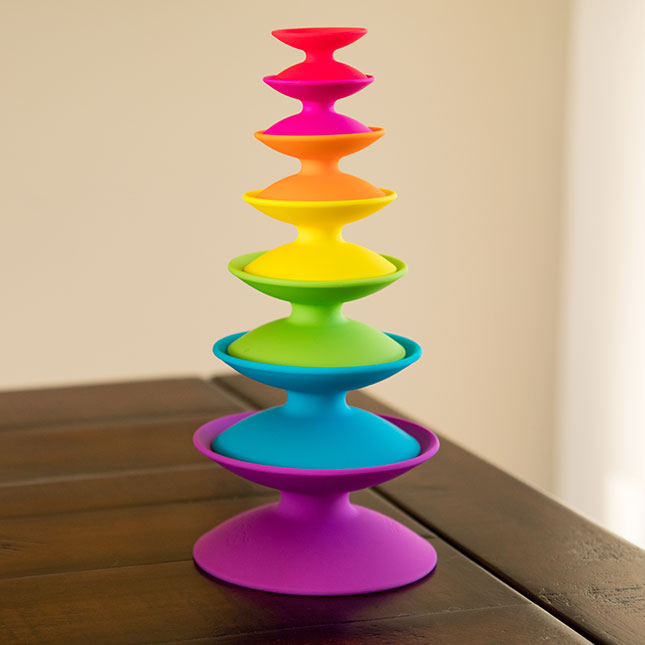 Fat Brain Sppolz Rainbow Stacker