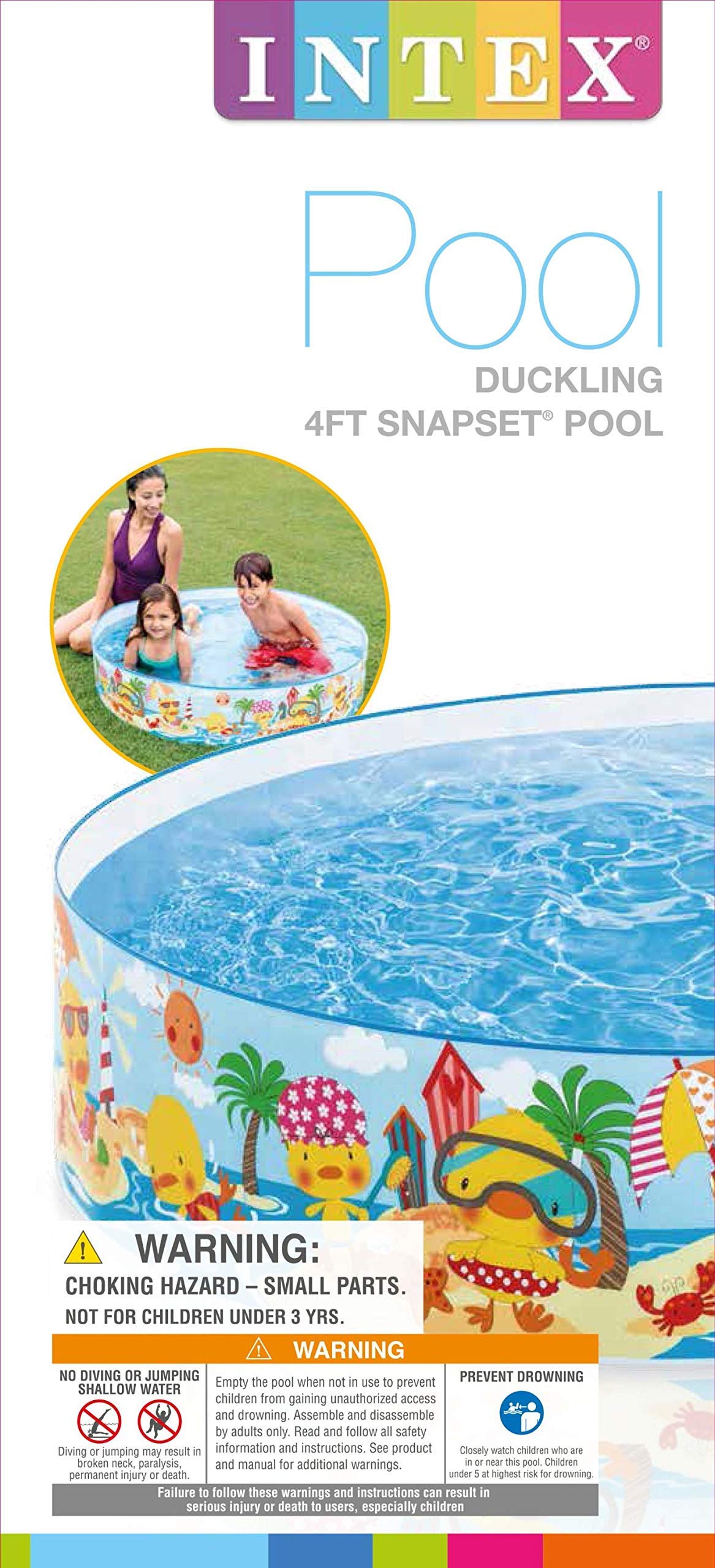 Intex - Snapset 4ft Pool Duckling