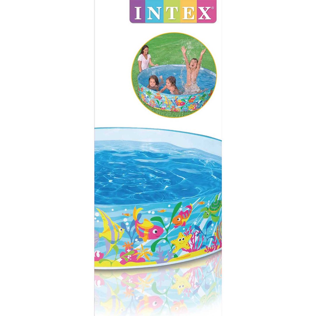 Intex - 6ft Snapset Ocean Pool