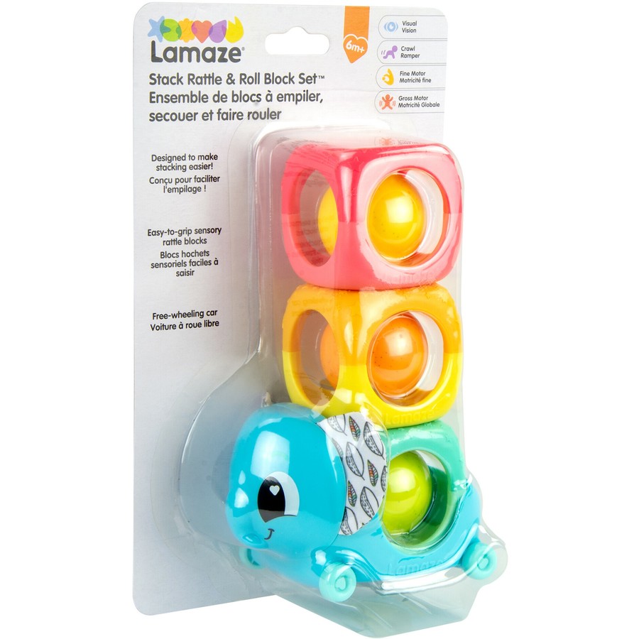 lamaze stack and roll lock blocks