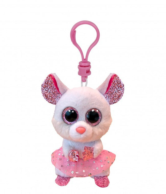 TY Beanie Boos - Nina Mouse with Tutu Clip