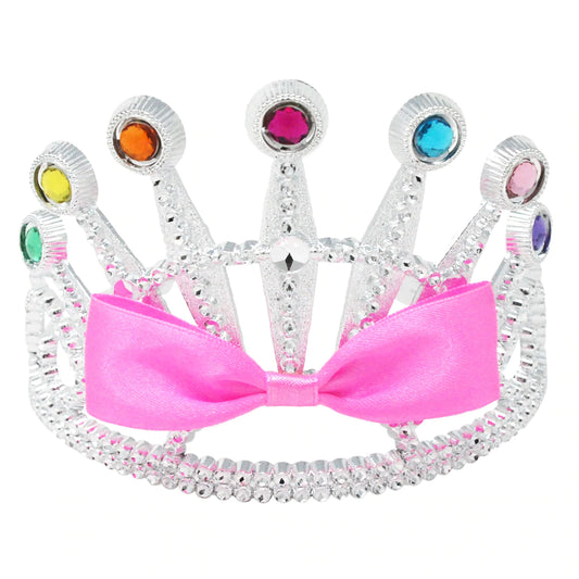 pink poppy jewelled princess crown