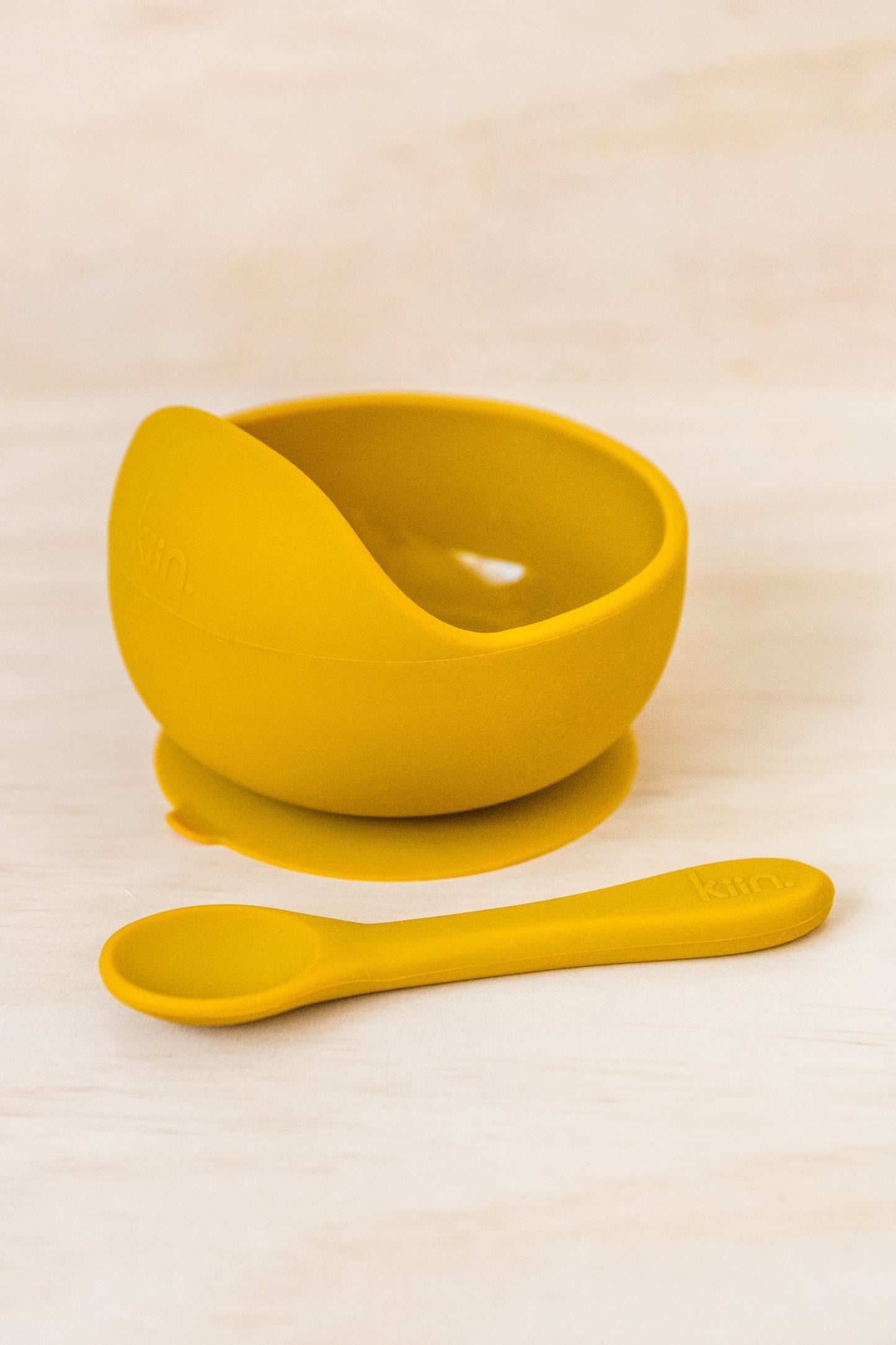 Kiin - Silicone Bowl and Spoon - Assorted Colours