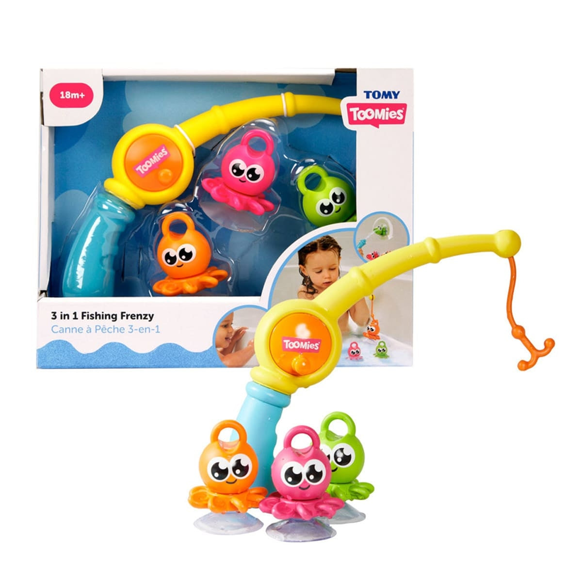 Tomy - 3 in 1 Fishing Frenzy